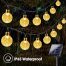 64FT 100 LED String Crystal Globe Christmas Lights - Waterproof