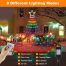 8 Memory Modes Star String Lights flow multicolor mode