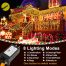 Christmas Curtain Fairy Lights for Holiday Décor and Events 2