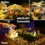Christmas Curtain Fairy Lights for Holiday Décor and Events 6
