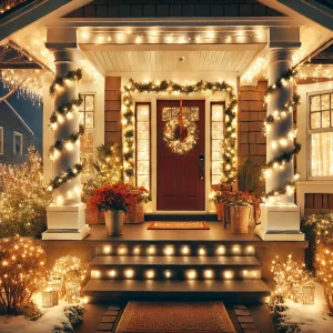 Christmas light ideas for small house