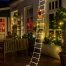 Decorative Ladder LED Christmas Lights with Santa Claus multicolor10