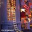 Decorative Ladder LED Christmas Lights with Santa Claus warm white 10 waterproof