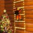 Decorative Ladder LED Christmas Lights with Santa Claus warm white 2.5