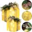 Holiday Pre-lit Tinsel Boxes Gift Decoration Set details