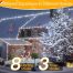 IP67 Waterproof Outdoor Christmas Lights cool white scene