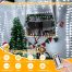 IP67 Waterproof Outdoor Christmas Lights cool white scene1