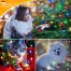 IP67 Waterproof Outdoor Christmas Lights multicolor safe to touch