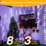 IP67 Waterproof Outdoor Christmas Lights multicolor scene