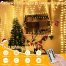 IP67 Waterproof Outdoor Christmas Lights warm white mode 1