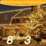 IP67 Waterproof Outdoor Christmas Lights warm white mode