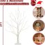 LED Birch Tree Fairy Light Battery Powered Timer 4