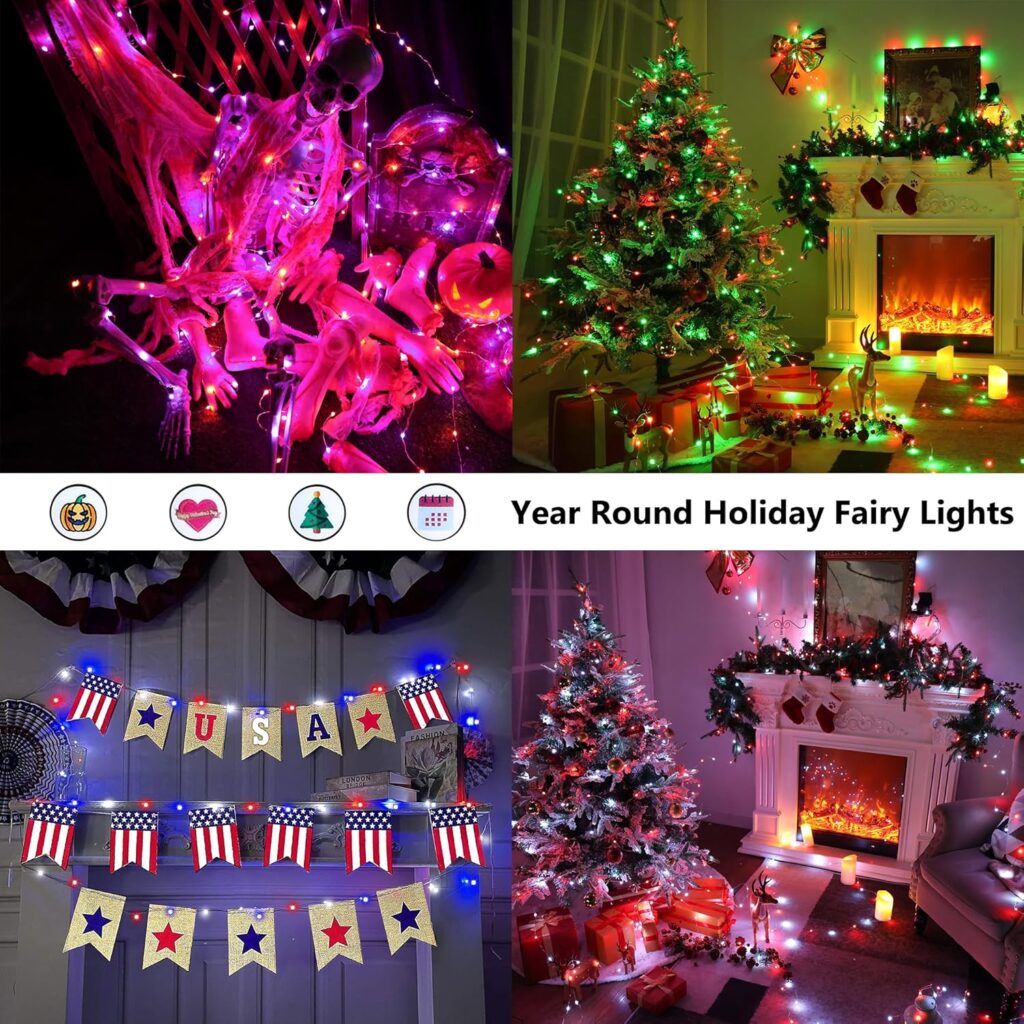 LED Fairy Lights Color Changing String 2