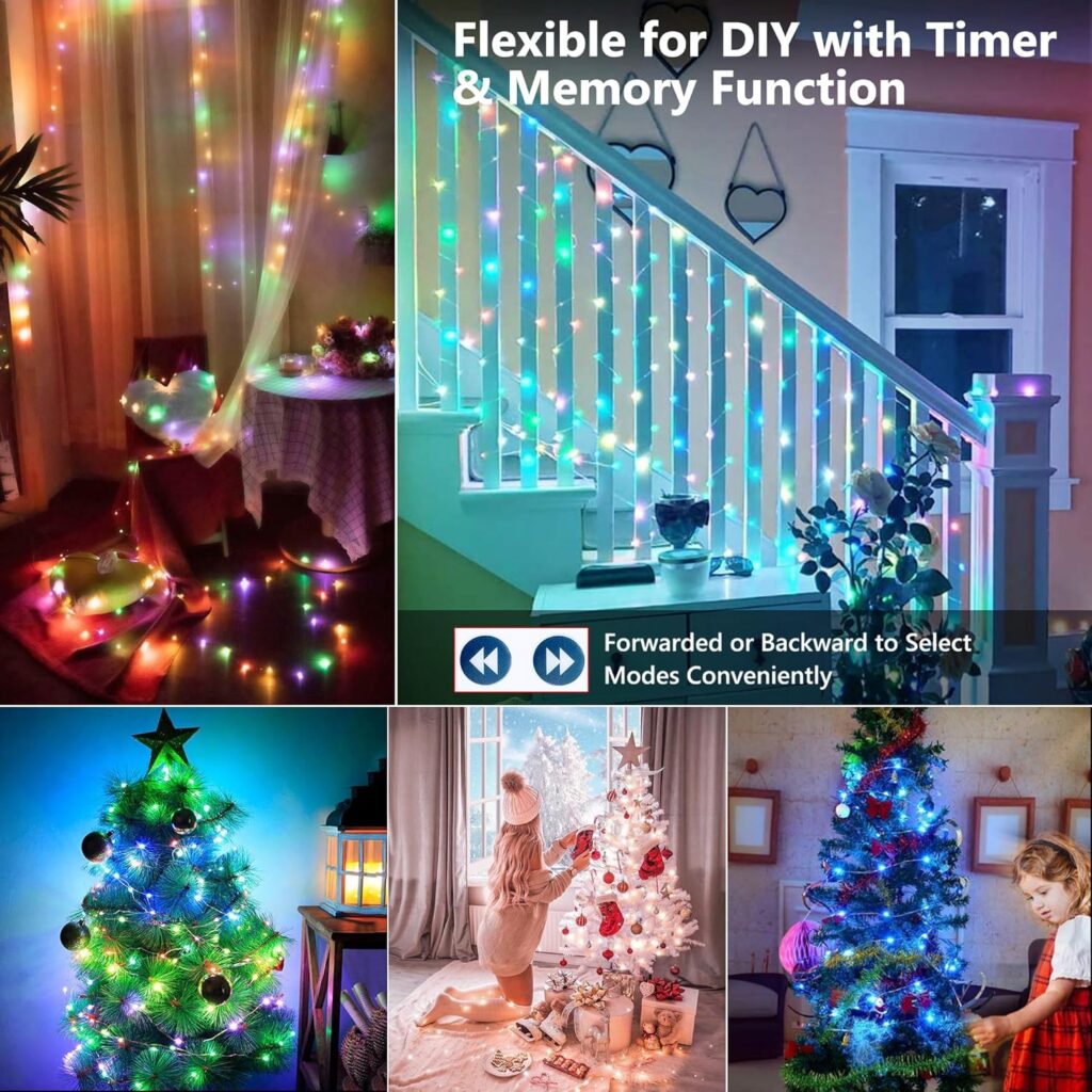 LED Fairy Lights Color Changing String 5