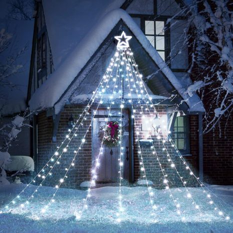 LED Star Lights Perfect for Holiday Display Settings