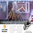LED Star Lights Perfect for Holiday Display Settings modes