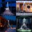 LED Star Lights Perfect for Holiday Display Settings outdoor