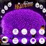 Outdoor Led Mesh Christmas Net Lights purple modes