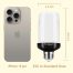 Realistic LED Flame Light Bulbs for Cozy Holiday Lighting 6