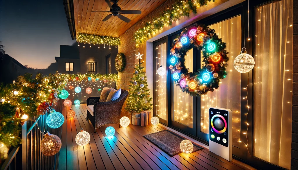 Smart Lighting Systems for Christmas Balcony - 02